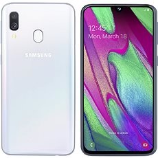 Smartphone Samsung Galaxy A40 Dual SIM bílá 